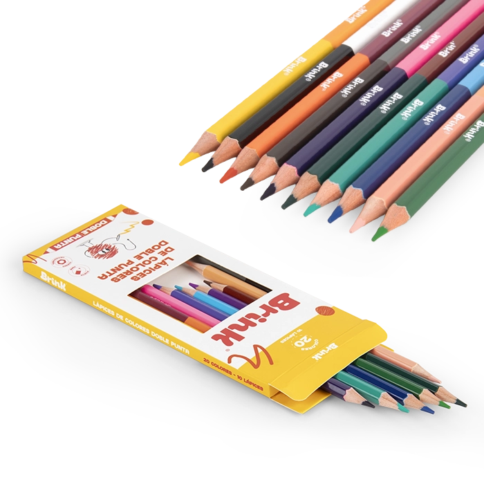 Lápices de Colores doble punta Gemelinos — foto 2