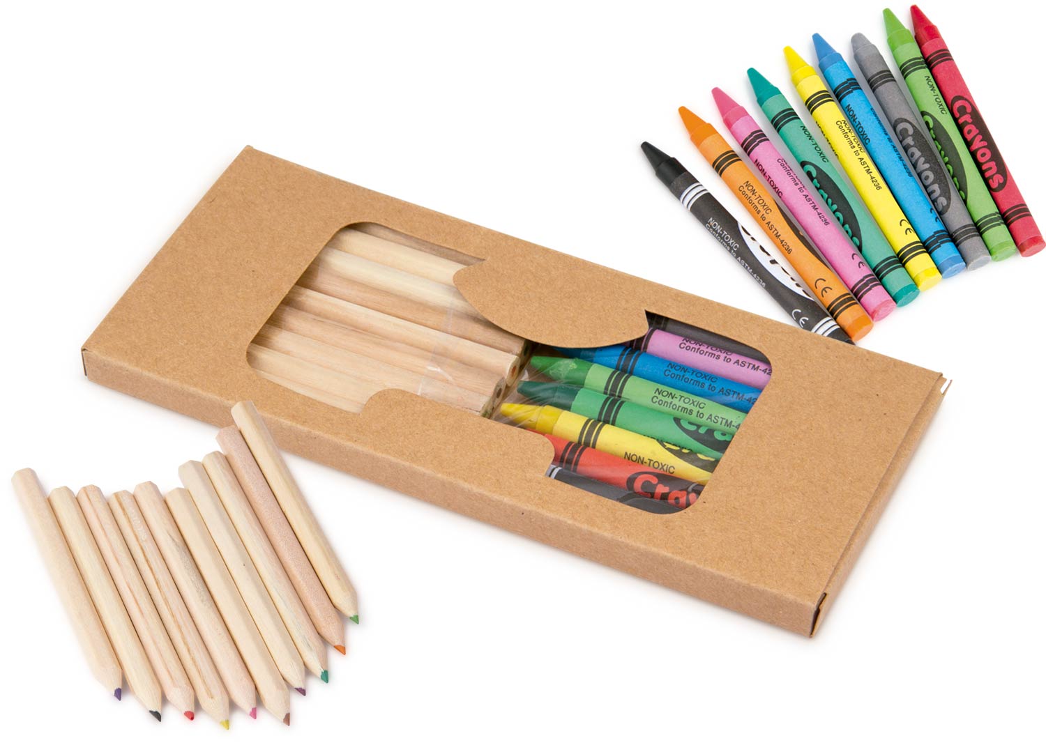 Set de Crayolas y Colores